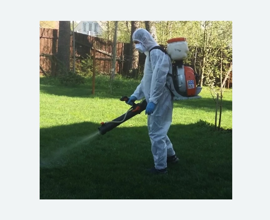 Обработка территории от клещей в Катайске